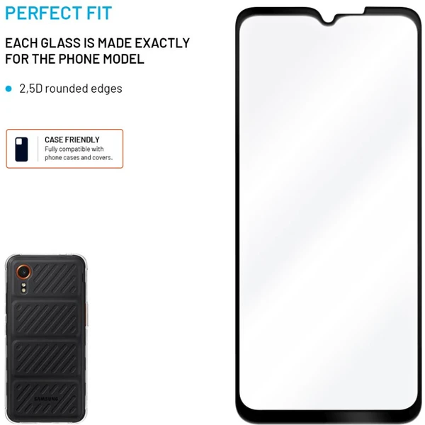 FIXED 2,5D Full-Cover ochranné sklo Samsung Galaxy Xcover 7 Pro černé - Ochranné folie a skla - Obrázek 2c75b9dce11140bb87fe7d89ea0a1c2f