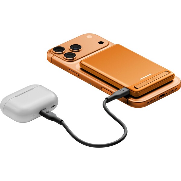 ENERGEA AluPac Edge 5K MagSafe (Qi2) powerbanka 5000 mAh oranžová - Powerbanky - Obrázek 2c990d4db3a24863ae7e871ba8e2e418