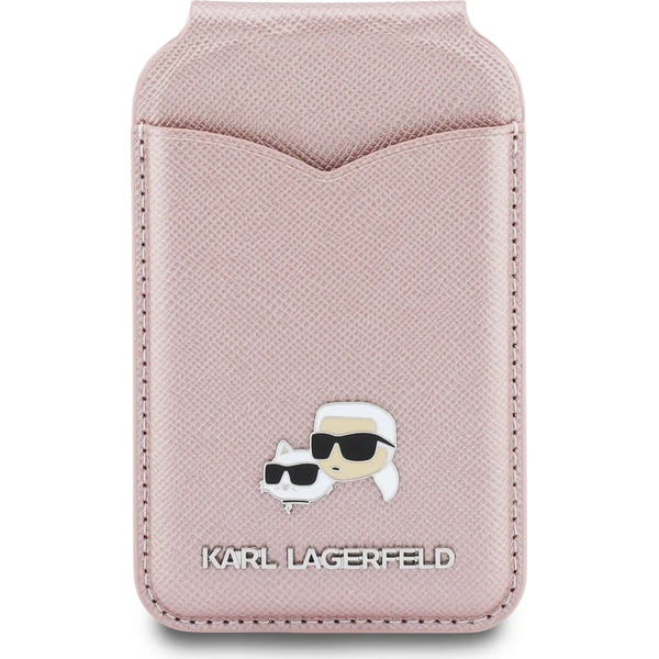 Karl Lagerfeld Mirror MagSafe Cardslot peněženka se stojánkem růžová - Peněženky - Obrázek 2c9dbbd3b2014d74887b8731273cec33