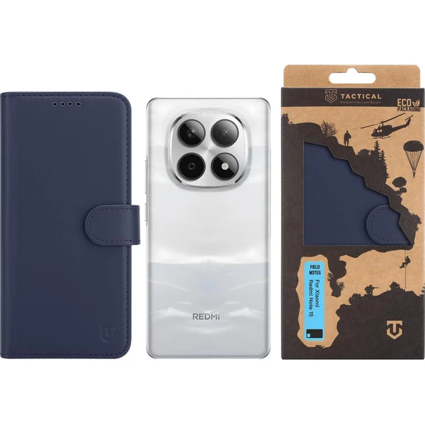 Tactical Field Notes pouzdro Xiaomi Redmi Note 15 4G/5G modré - Pouzdra - Obrázek 2cc3775557f64e52b3ad8bf43a85003a