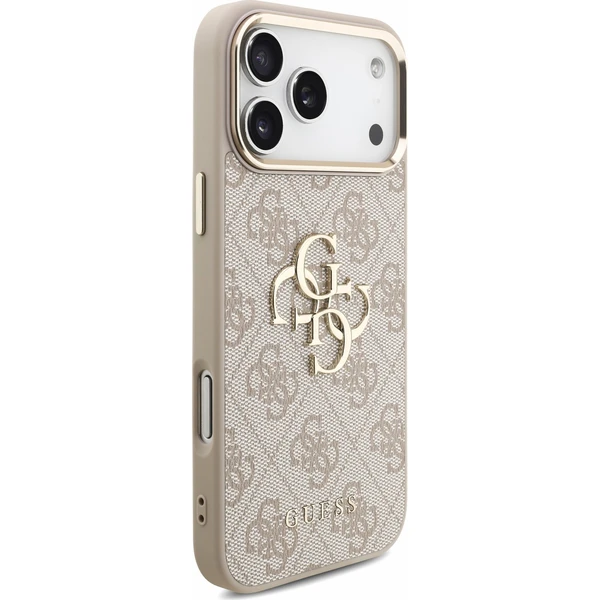 Guess PU 4G Metal Logo Strap kryt iPhone 18 Pro Max růžový - Pouzdra - Obrázek 2cf9b53058aa41069e159b6ef74b3413
