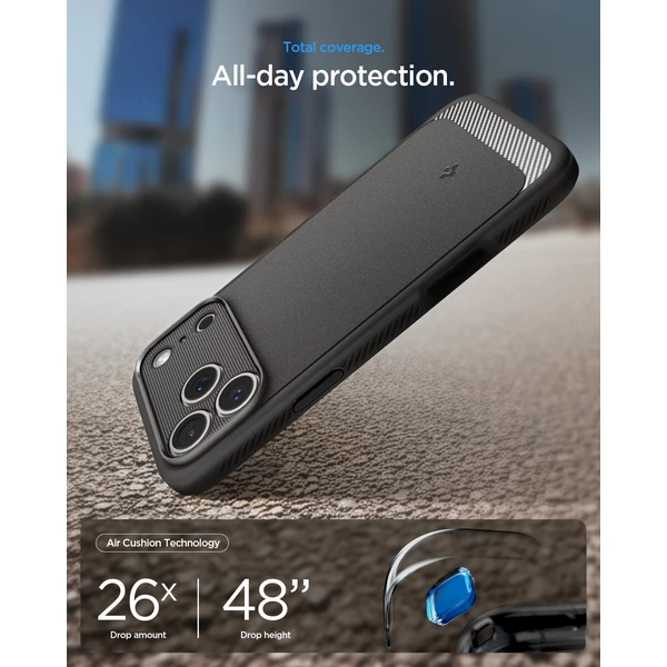 Spigen Rugged Armor MagSafe kryt iPhone 18 Pro Max/17 Pro Max gray - Pouzdra - Obrázek 2cfad4b7ff0941c98ceb37a68a2e8400