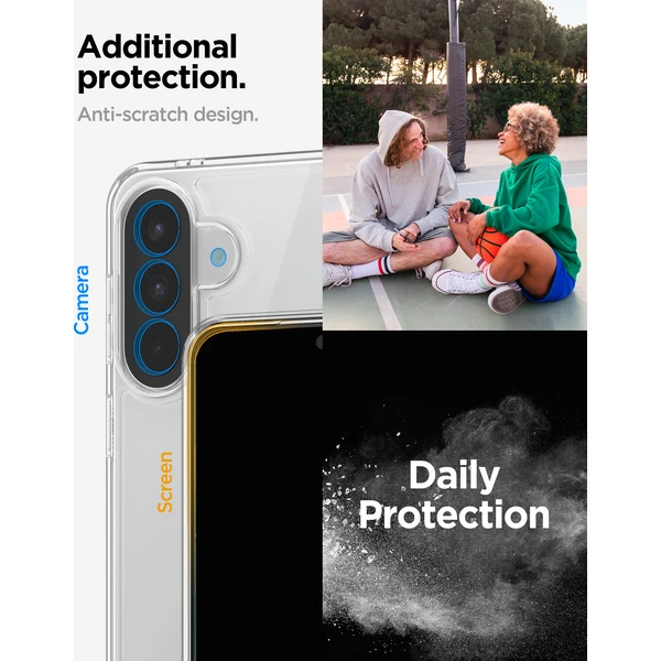 Spigen Ultra Hybrid kryt Samsung Galaxy A57 5G crystal clear - Pouzdra - Obrázek 2d527fcc891c46679b0dd7345f70201b