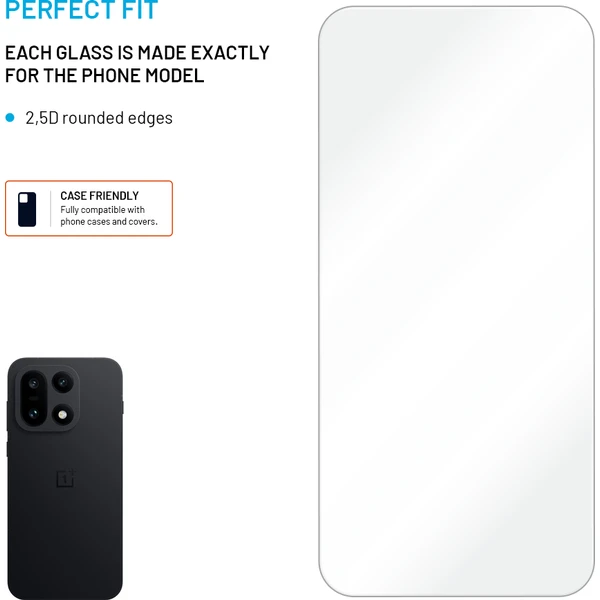 FIXED 2,5D tvrzené sklo OnePlus 15, 2ks čiré - Ochranné folie a skla - Obrázek 2dc41b0545e546caaa5e558a3c4a87b5