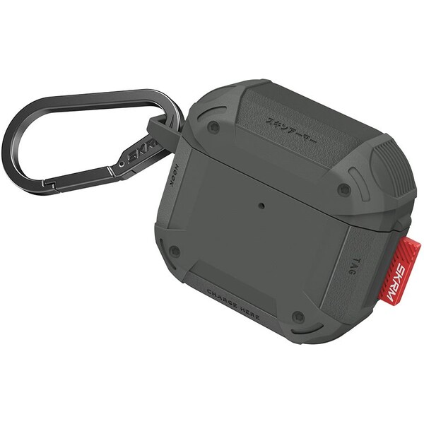SKINARMA Mecha CE pouzdro pro AirPods 4 olivově zelené