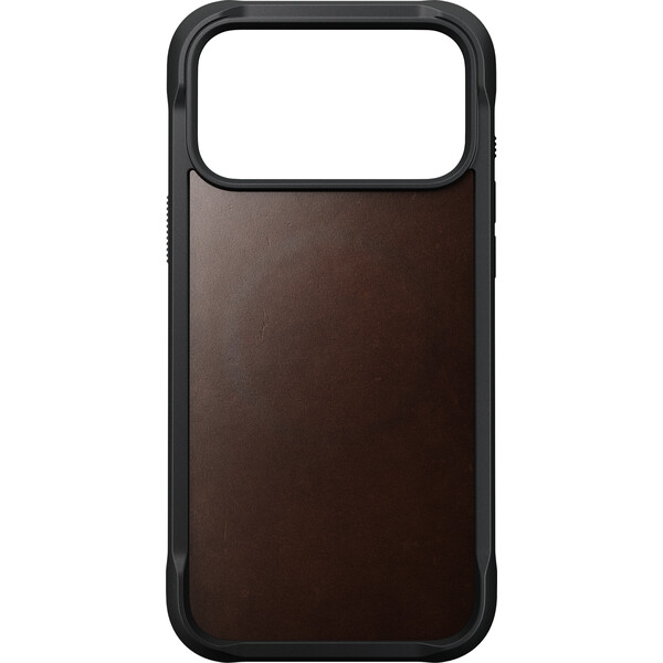 Nomad Rugged Leather (Horween) MagSafe kožený kryt iPhone 17 Pro Max/18 Pro Max Rustic Brown - Pouzdra - Obrázek 2dcaed0b556e4db3b15f59a0044c1801