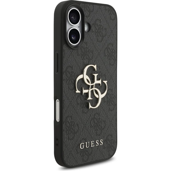 Guess PU 4G Metal Logo Strap kryt iPhone 17 černý - Pouzdra - Obrázek 2dcfc8c78ff748d9ad175640c248118e