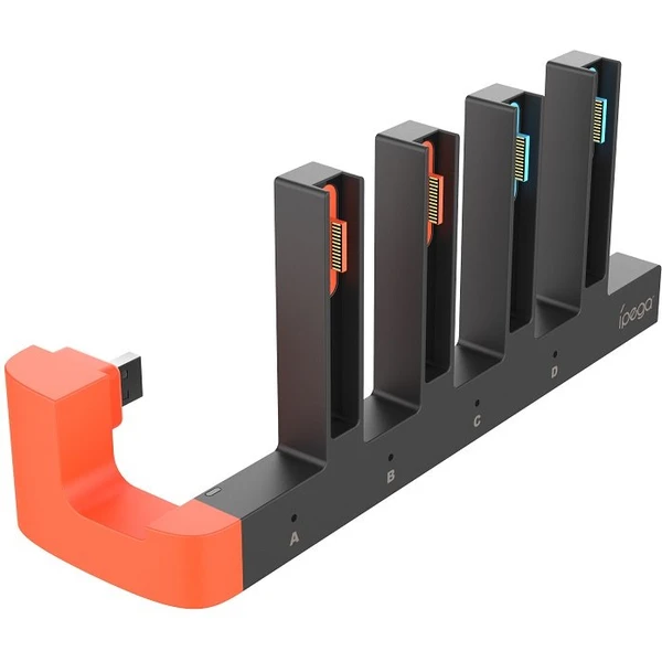 iPega SW2185 Nabíjecí Stanice pro JoyCon Ovladače Nintendo Switch 2 černá - Nabíječky - Obrázek 2de42ba01ad547809c90d9650b8872bd