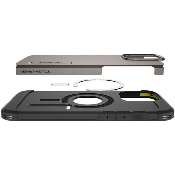 Spigen Tough Armor MagSafe kryt iPhone 16 Pro Max gunmetal - Pouzdra - Obrázek 2def94cb27074218bdcb7d772c2a4b1d