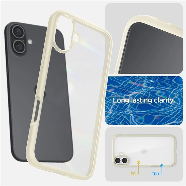 Spigen Ultra Hybrid kryt iPhone 16 Plus mute beige - Pouzdra - Obrázek 2e0e94f0f7f94595b7a5ba3ea2807390