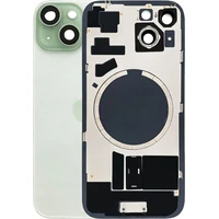 Náhradní zadní sklo pro iPhone 15 zelené - Náhradní zadní skla
