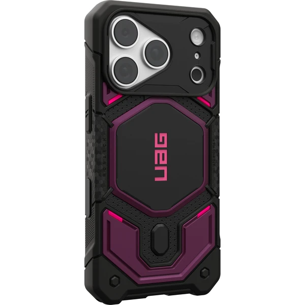 UAG Monarch Pro MagSafe kryt iPhone 18 Pro/17 Pro černý/fialový - Pouzdra - Obrázek 2e2805ea518d408281e42cc807ac063f