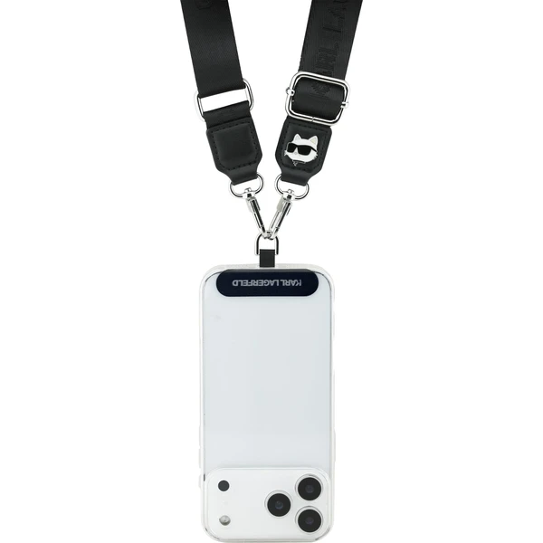 Karl Lagerfeld Universal Crossbody popruh Choupette Patch černý - Popruhy a crossbody - Obrázek 2e2ff51a349b4c4fbf25356b0df20606
