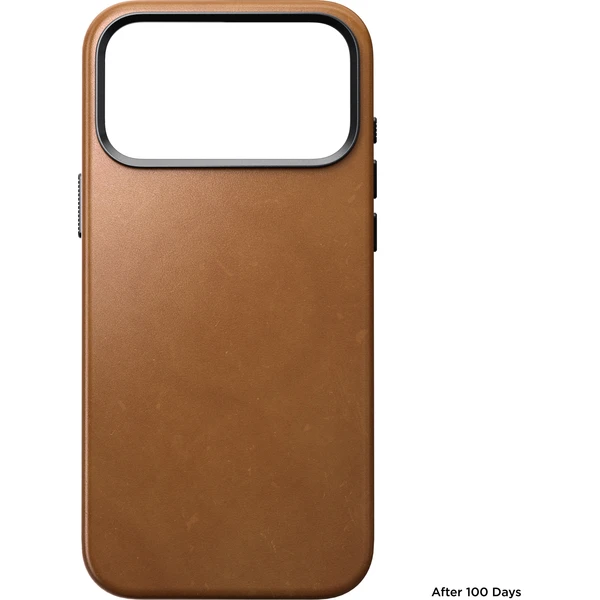 Nomad Traditional Leather MagSafe kožený kryt iPhone 18 Pro Max English Tan - Pouzdra - Obrázek 2e3740fc6d2948588d42a1b7ef26b68c