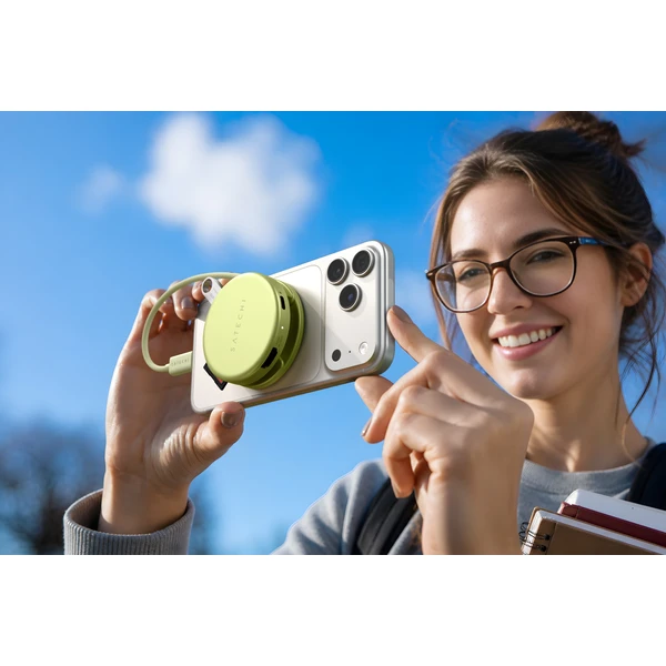 Satechi OntheGo 5-in-1 Multiport Adapter (MacBook Neo) citrusově žlutý - USB huby - Obrázek 2e39895b3bf94d63a001d1a49f03b667
