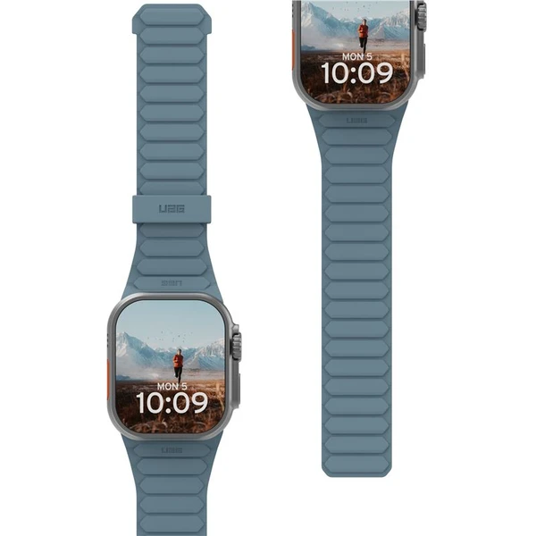 UAG Pathfinder řemínek Apple Watch 49/46/45/44/42mm béžový/modrý - Řemínky - Obrázek 2e599219fe7b4973a6ebb90359c55314