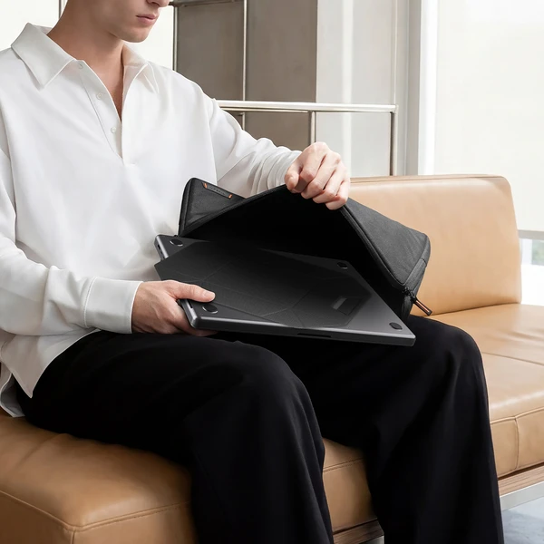 Spigen Slim Fold Laptop Stand & Vertical Dock stojánek černý - Stojánky - Obrázek 2e64b95afc1942d6a38410169ba8cbe7