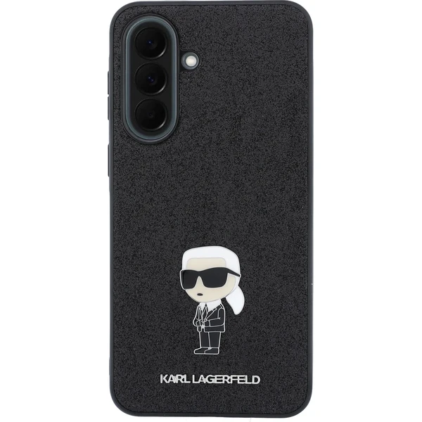 Karl Lagerfeld Fixed Glitter Metal Ikonik kryt Samsung Galaxy A37 černý - Pouzdra - Obrázek 2e718a83529540548f890f24941f18fa