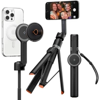 Spigen Selfie Stick MagSafe+ Tripod selfie tyč černá - Držáky