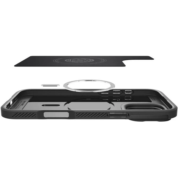 Spigen Optik Armor MagSafe kryt iPhone 16 Pro black - Pouzdra - Obrázek 2ebbc290e4984847ab7a6fb3d4fa507e