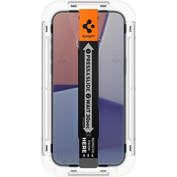 Spigen Glass tR EZ Fit HD (Privacy) tvrzené sklo iPhone 15/16 čiré - Ochranné folie a skla - Obrázek 2ec6c2c32d134135a6ffec7547828cc0