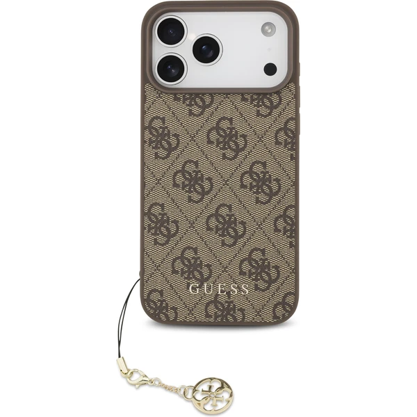 Guess 4G Charm kryt iPhone 17 Pro Max hnědý - Pouzdra - Obrázek 2eda36eb5cc24a168daa68a3e1a0be6b