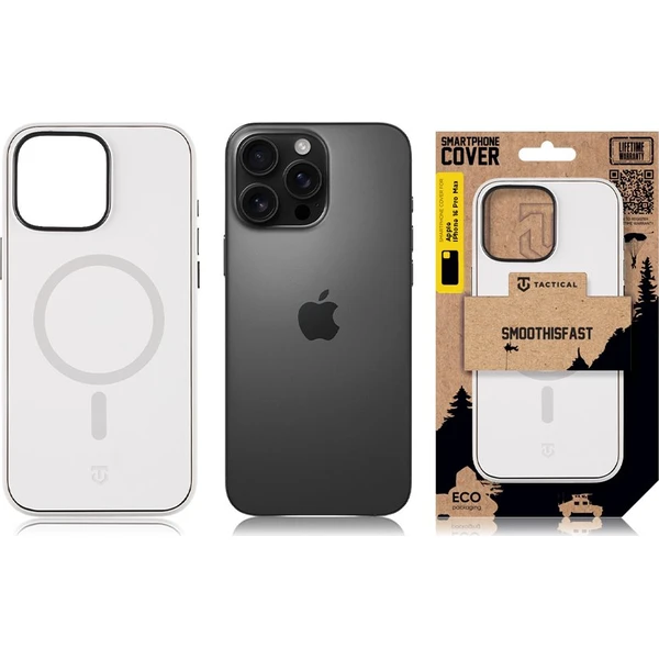Tactical MagForce SmoothIsFast kryt Apple iPhone 16 Pro Max bílý - Pouzdra - Obrázek 2f0005fc4e144d62ab40c1362707569f