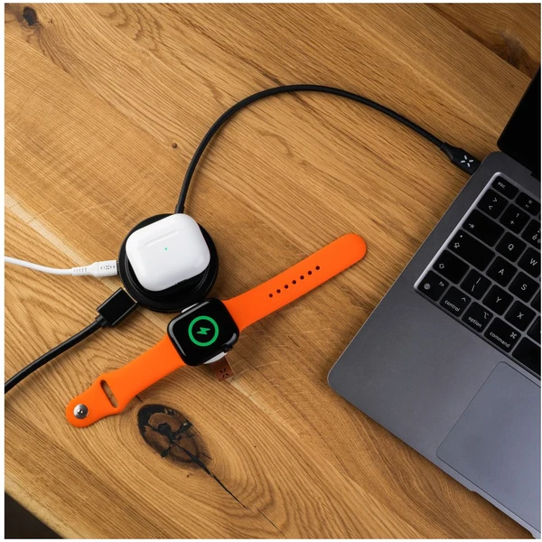FIXED MagHUB 7-portový USB-C Hub s MagSafe, černý - USB huby - Obrázek 2f42be93a7c540f1a3f837f576c156cb