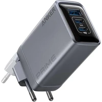 Anker nabíječka do sítě Prime 100W, 2xUSB-C, 1xUSB-A stříbrná - Nabíječky