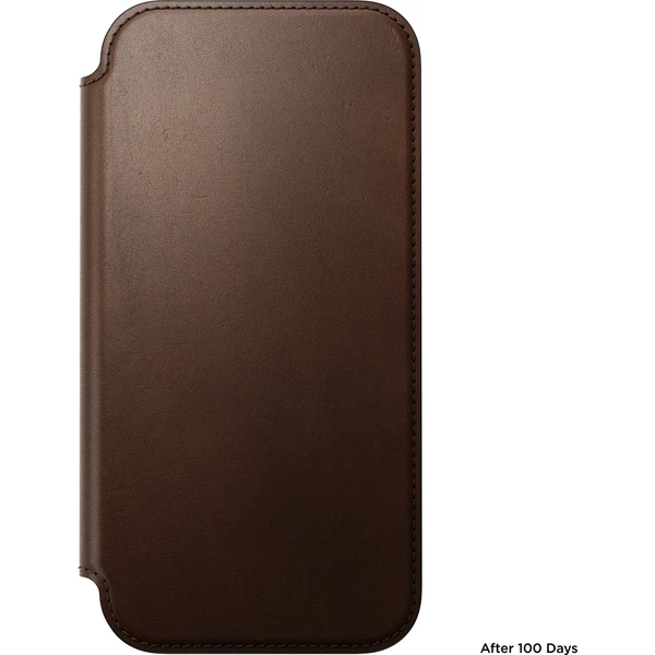 Nomad Modern Leather Folio MagSafe kožené pouzdro iPhone 18 Pro Max Brown - Pouzdra - Obrázek 2f55520e4c5840a3aef5ab29ea0e2a74