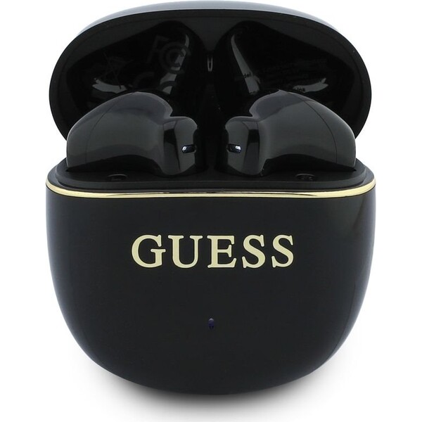 Guess Gold Line Glossy Classic Logo TWS bezdrátová sluchátka černá - Sluchátka - Obrázek 2f557d317ad94be496626419da48da13