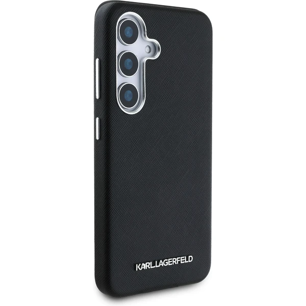 Karl Lagerfeld PU Saffiano Metal Logo and Frame kryt Samsung Galaxy S25+ černý - Pouzdra - Obrázek 2f60feedd9f047bfb975b47746723729