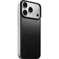 Nomad Magnetic Leather Back (Horween) MagSafe kožený kryt iPhone 17 Pro/18 Pro Black - Pouzdra
