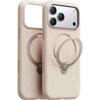 Torras Ostand Q3 Silicone MagSafe kryt iPhone 17 Pro desert gold - Pouzdra