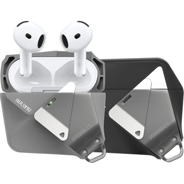 Aulumu A29 Geometric Case pouzdro AirPods 4 Gray - Pouzdra - Obrázek 2f7b5863f64b47b9a424ba50288c3cb6