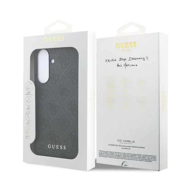 Guess PU 4G Metal Classic Logo kryt Samsung Galaxy A37 šedý - Pouzdra - Obrázek 2f8ad60b9f5642e7922426dcee9739d1