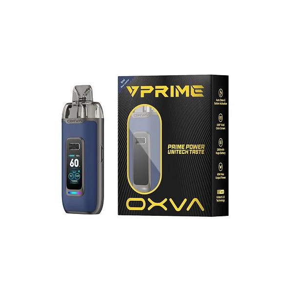OXVA Vprime Pod Kit (Blue Leather) - Elektronické cigarety - Obrázek 2f8decbc609b405e991ce27741ab8636