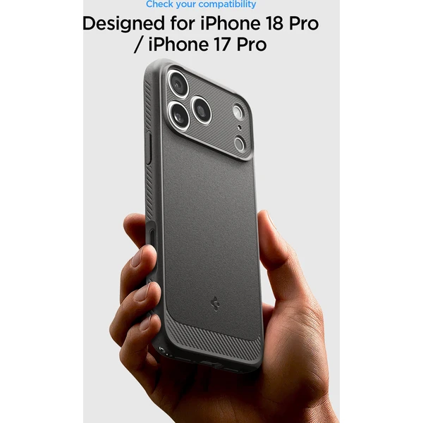 Spigen Rugged Armor MagSafe kryt iPhone 18 Pro/17 Pro gray - Pouzdra - Obrázek 2fc3276f896c475a8e7fa07c4c9ee1e4