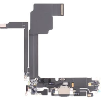 Náhradní díl pro iPhone 15 Pro Max nabíjecí konektor černý titan - Konektory