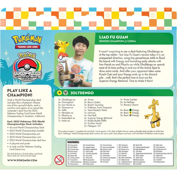 Pokémon TCG: 2025 World Championship Deck - Pokémon karty - Obrázek 2feaadcc625d4106a418d6b5a85d0f43