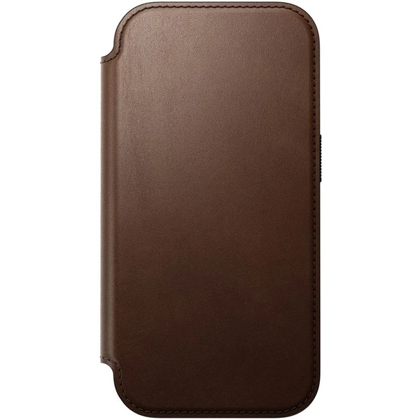 Nomad Modern Leather Folio MagSafe kožené pouzdro iPhone 17 Pro Brown - Pouzdra - Obrázek 2febd5c39b094cf8b08b1e4b8fbd473c