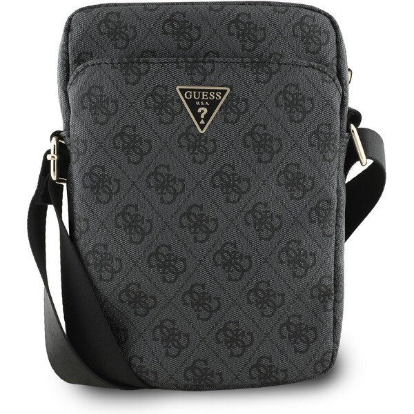 Guess PU 4G Triangle Logo taška 8" černá