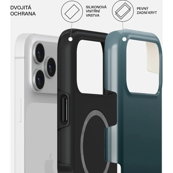 Burga Tough MagSafe kryt iPhone 17 Pro Max Black Hole - Pouzdra - Obrázek 2ffc702cd8e14c1f9f9a2c26ad813c93