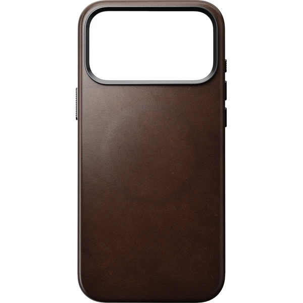 Nomad Traditional Leather (Horween) MagSafe kožený kryt iPhone 17 Pro Max/18 Pro Max Rustic Brown - Pouzdra - Obrázek 2ffd34b296df49778480e20f04483eec