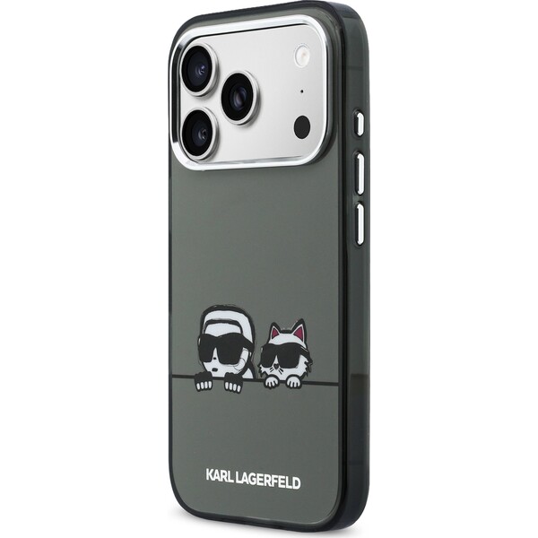Karl Lagerfeld IML K&CH Heads Logo MagSafe kryt iPhone 17 Pro Max černý - Pouzdra - Obrázek 2fff23f2d1a74f1ea3d2813e2995b512