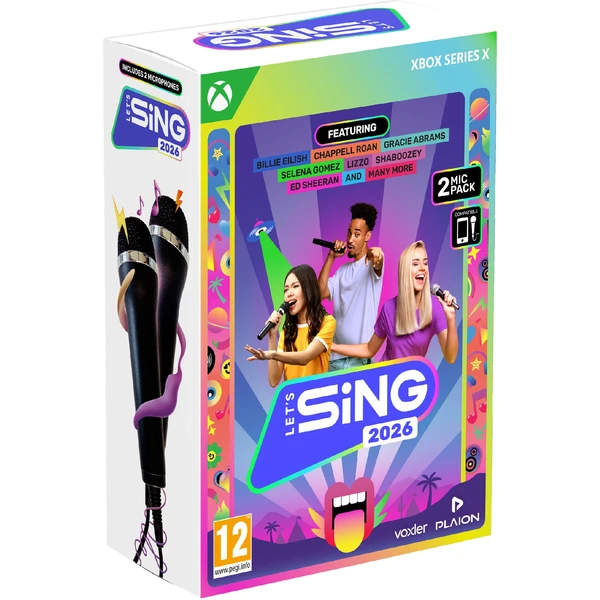 Let’s Sing 2026 + 2 mikrofony (XSX) - Hry pro Xbox Series - Obrázek 300K000K01