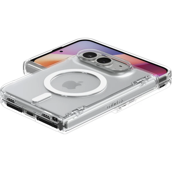 Spigen Ultra Hybrid Pro MagSafe kryt iPhone Duo clear white - Pouzdra - Obrázek 3040d5df56ca49f584124a79be289a18