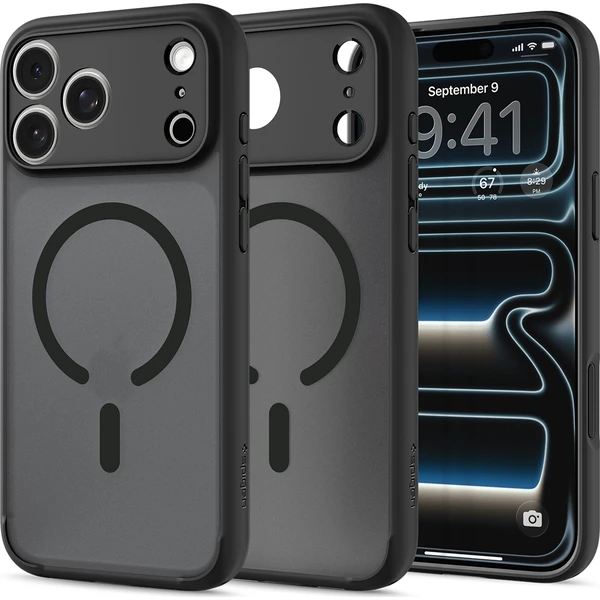 Spigen Ultra Hybrid MagSafe kryt iPhone 18 Pro Max/17 Pro Max frost black - Pouzdra - Obrázek 30582d1aaeda49e784e0b8f719c54a04
