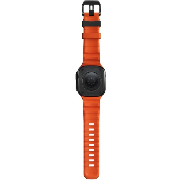 Nomad Rocky Point Band řemínek Apple Watch 49/45/44/42mm černý/oranžový - Řemínky - Obrázek 3065c47d420442da8d876a98405dbcd9
