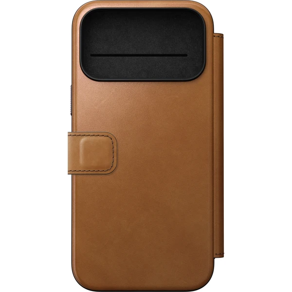 Nomad Modern Leather Folio MagSafe kožené pouzdro iPhone 18 Pro Max English Tan - Pouzdra - Obrázek 307b1c50d219425aaab5ea3c7d2b6d61